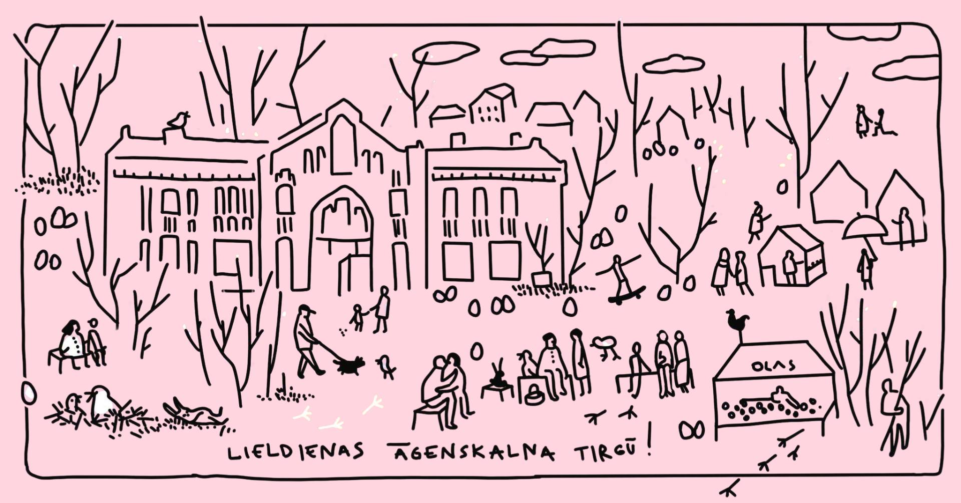 Lieldienas Āgenskalna tirgū